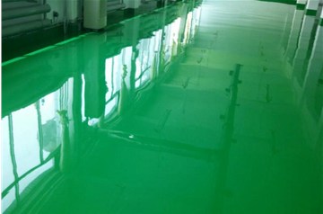 環氧地坪漆出現透底、露底的原因是什么？