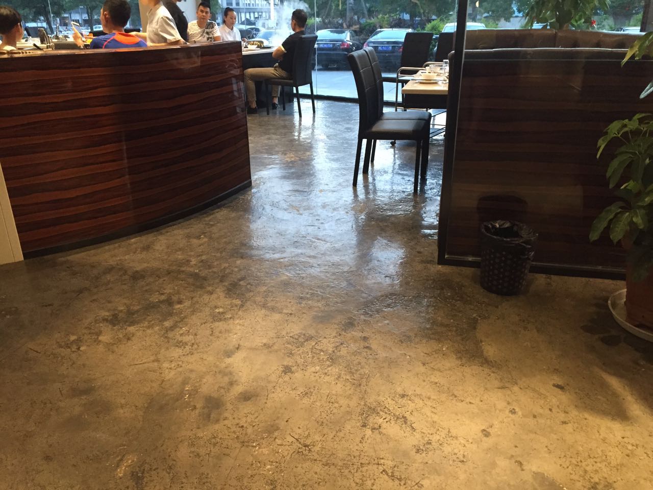 餐廳復古地坪 餐廳復古地坪